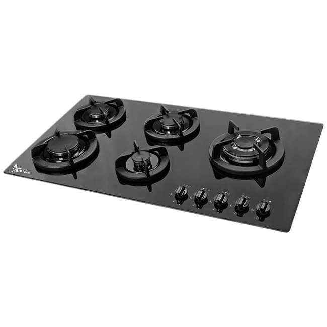 اجاق گاز صفحه‌ای 5 شعله اخوان مدل GI-24-S