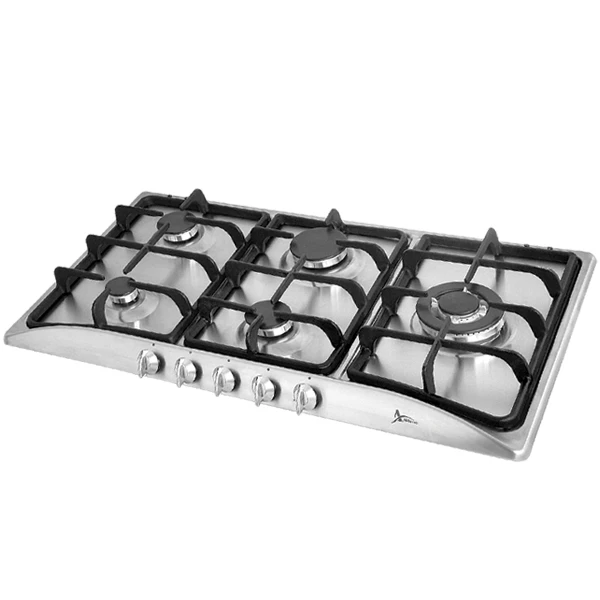 اجاق گاز صفحهای 5 شعله اخوان مدل Gi -13 -S-استیل اجاق گاز صفحهای 5 شعله اخوان مدل Gi -13 -S-استیل