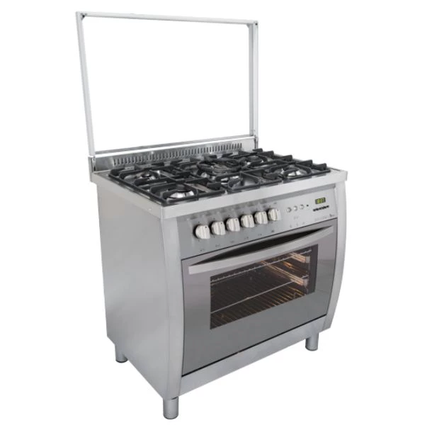 اجاق گاز 5 شعله اخوان مدل M9-EDTR-استیل