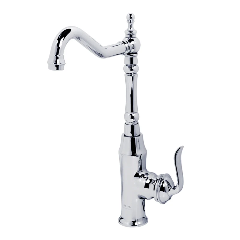 شیر آشپزخانه کسری مدل دانوب کلاسیک کد 04-کروم