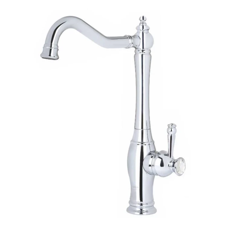 شیر آشپزخانه کسری مدل شهیاد کد 02-کروم