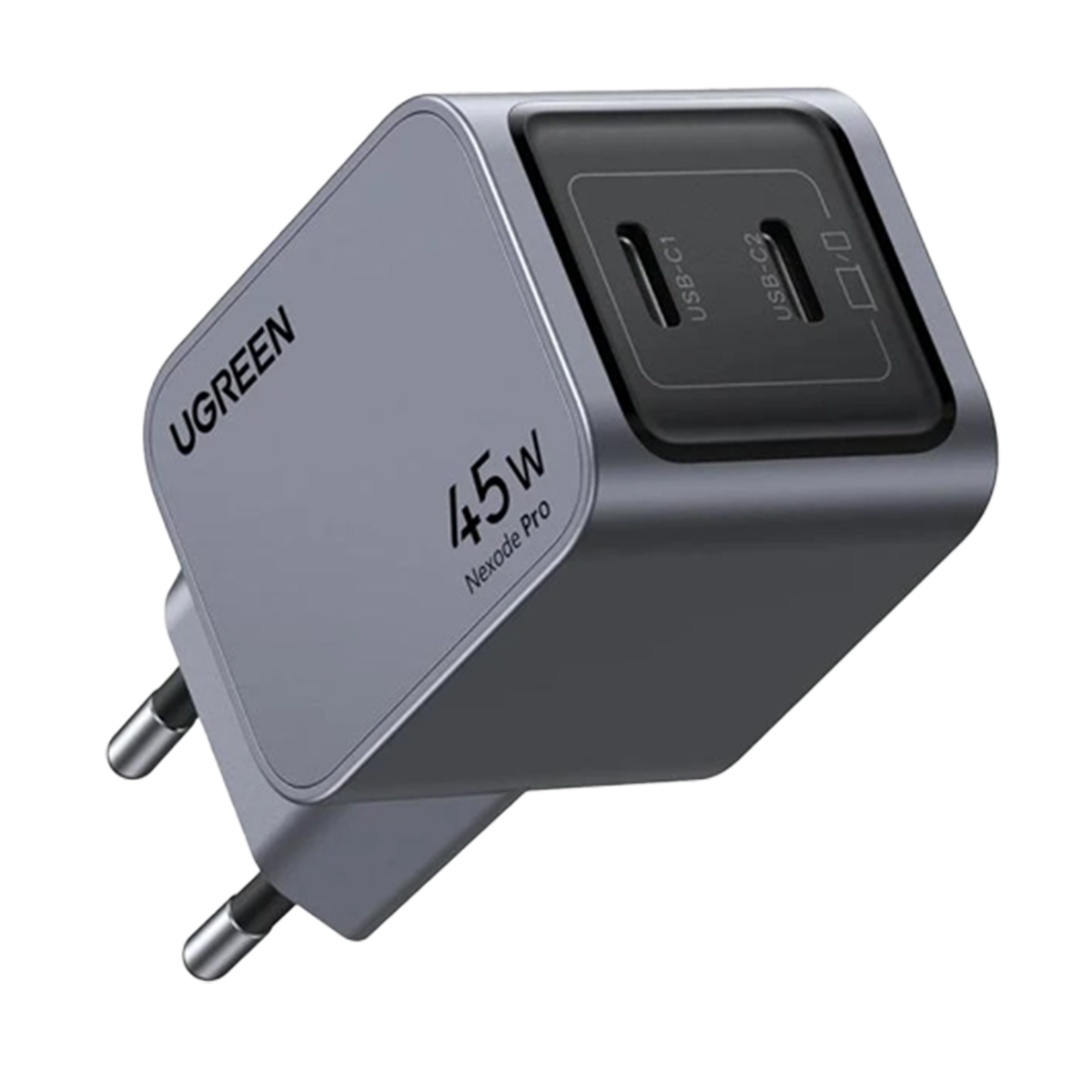 شارژر دیواری یوگرین مدل X707 کد 35008 توان 45 وات-خاکستری