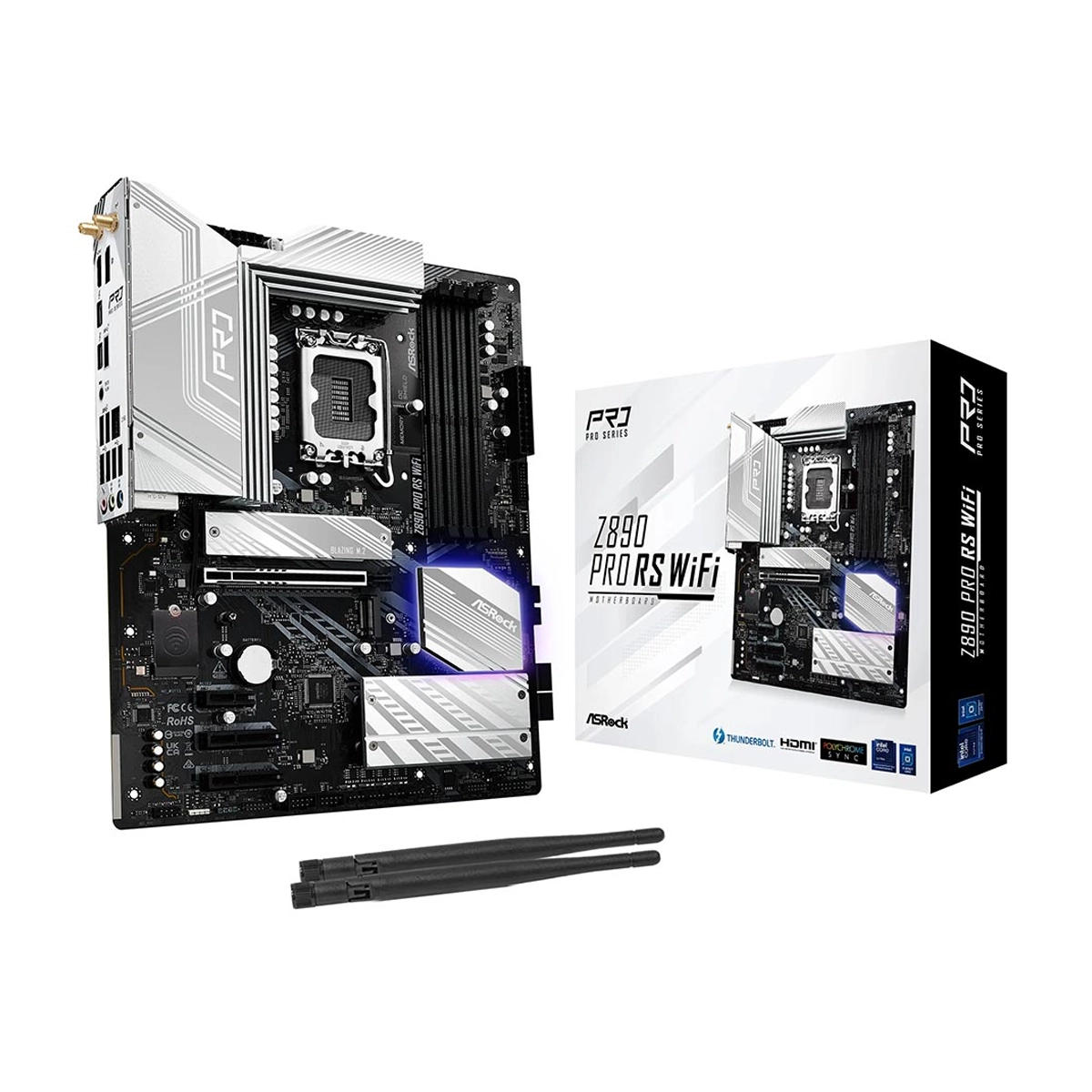 مادربرد ازراک مدل Z890-Pro RS WiFi DDR5