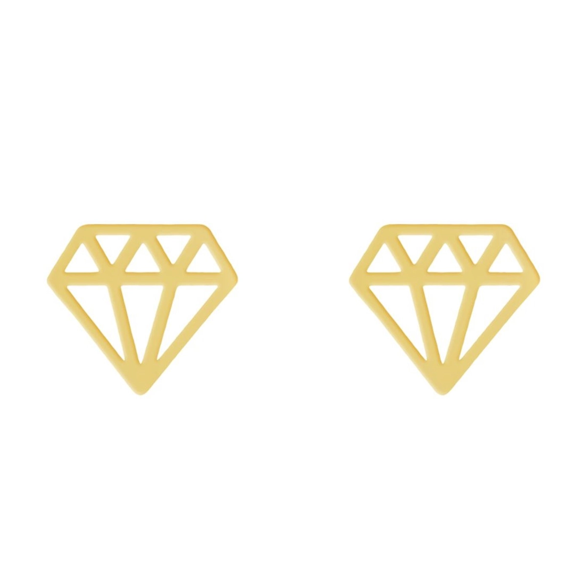 گوشواره طلا زنانه مدل الماس کد E188 گوشواره طلا زنانه مدل الماس کد E188