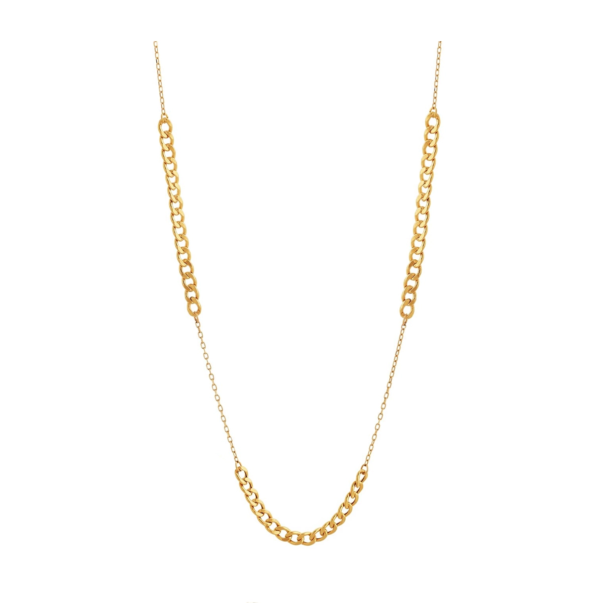 گردنبند طلا 18 عیار زنانه مدل کارتیه سبک کد NC1861-1.66