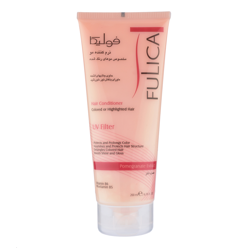 نرم کننده مو فولیکا مدل Colored or Highlighted Hair 200ml حجم 200 میلی لیتر-