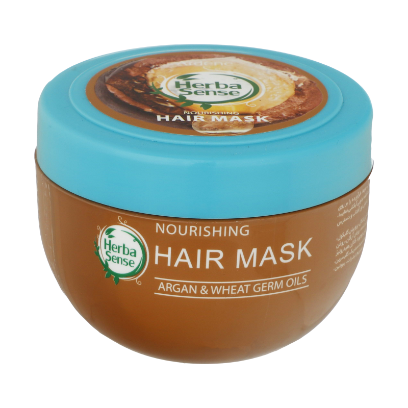 ماسک مو آردن هرباسنس مدل جوانه گندم حجم 250 میلی لیتر-