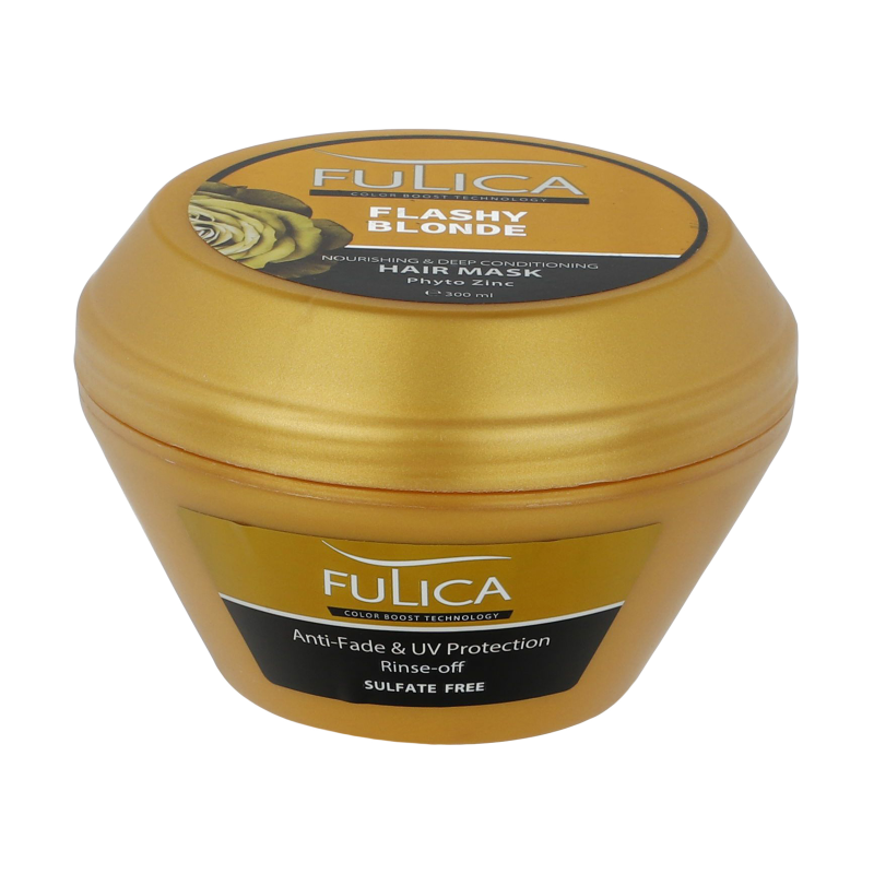 ماسک مو فولیکا مدل Flashy Blond حجم 300 میلی لیتر-