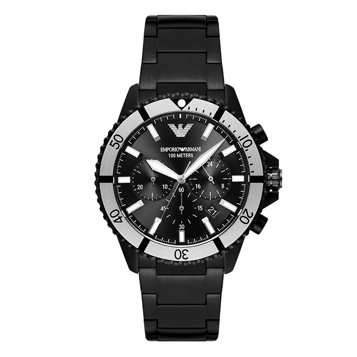 ساعت مچی عقربه ای مردانه امپریو آرمانی مدل AR80050-مشکی