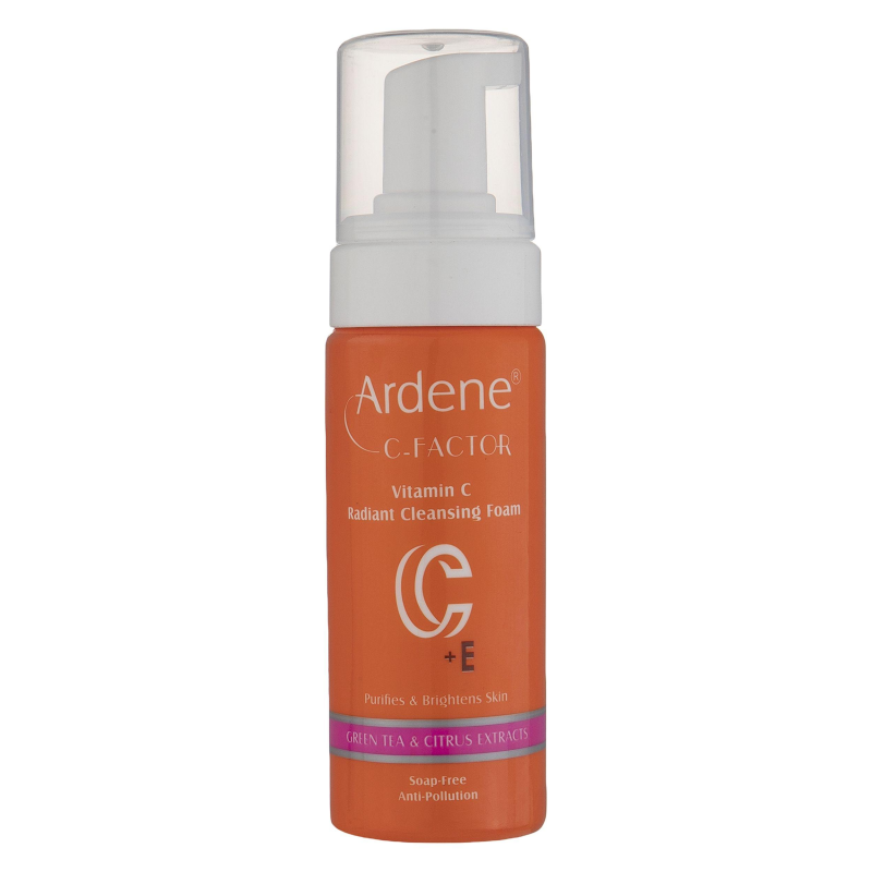 فوم شست و شو صورت آردن سی فکتور مدل ویتامین C حجم 150 میلی لیتر