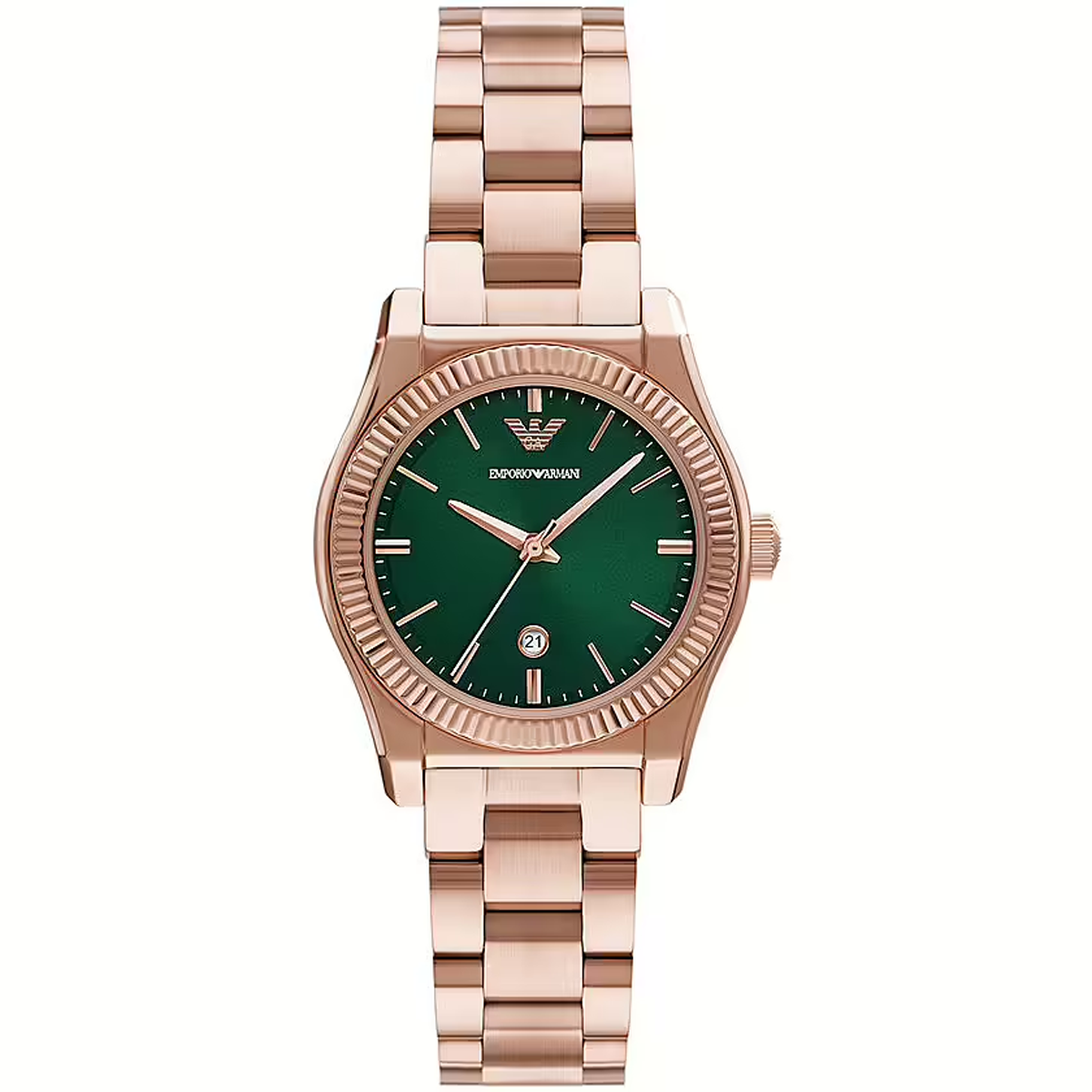 ساعت مچی عقربه ای زنانه امپریو آرمانی مدل AR11639-طلایی