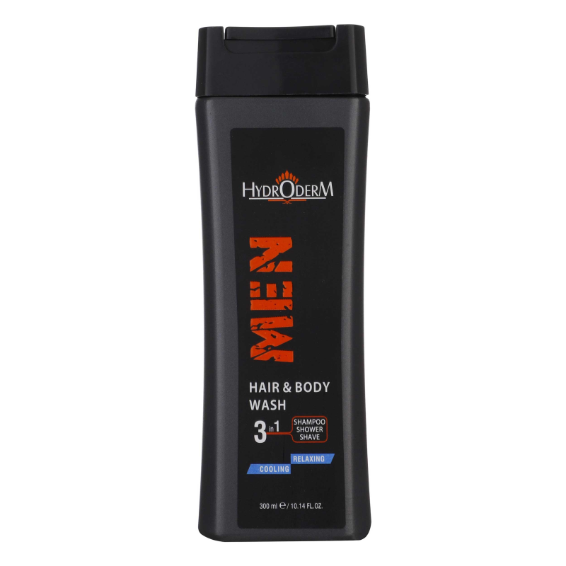 شامپو مو هیدرودرم مدل Cooling relaxing مناسب انواع مو حجم 300 میلی لیتر-