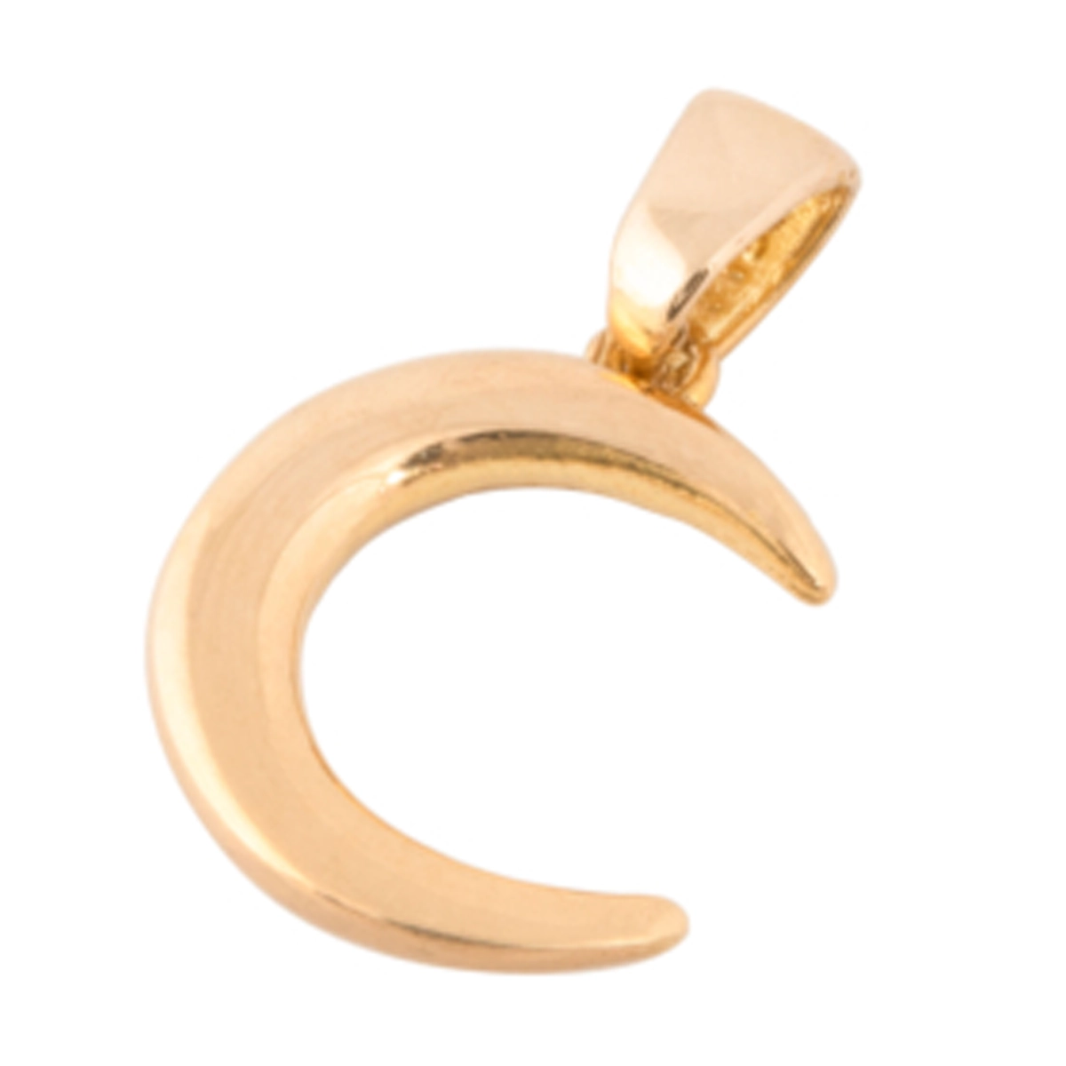 آویز طلا زنانه مدل ماه-0.64