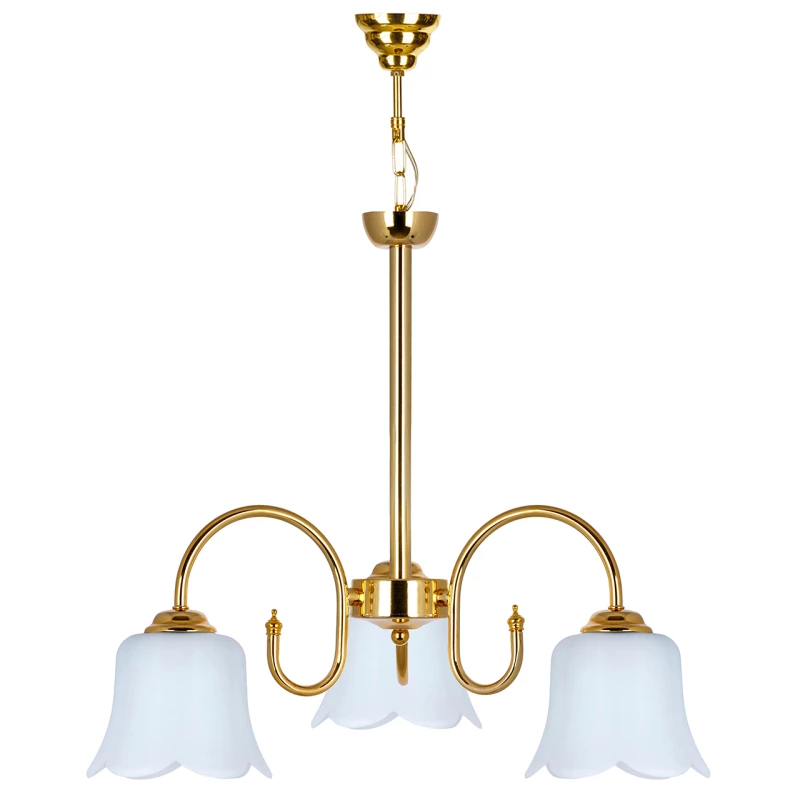 لوستر 3 شعله چشمه نور کد 809.3-کروم