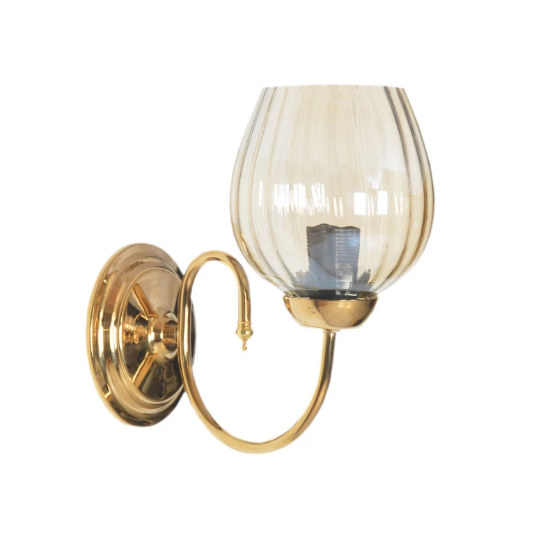 چراغ دیواری چشمه نور مدل AB817-1W-طلایی