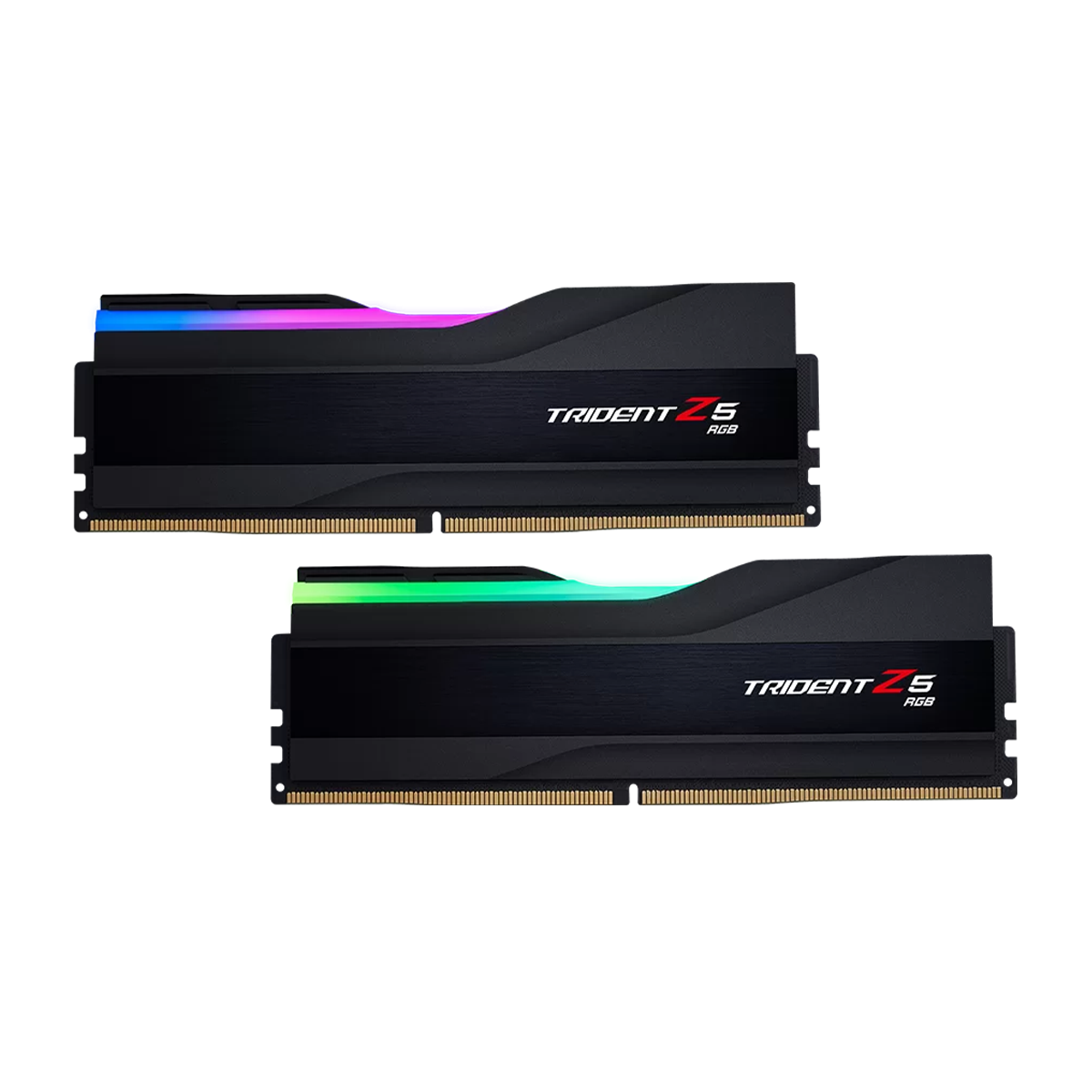 رم کامپیوتر DDR5 دو کاناله 6400 مگاهرتز CL36 جی اسکیل مدل TRIDENT Z5 RGB ظرفیت 128 گیگابایت