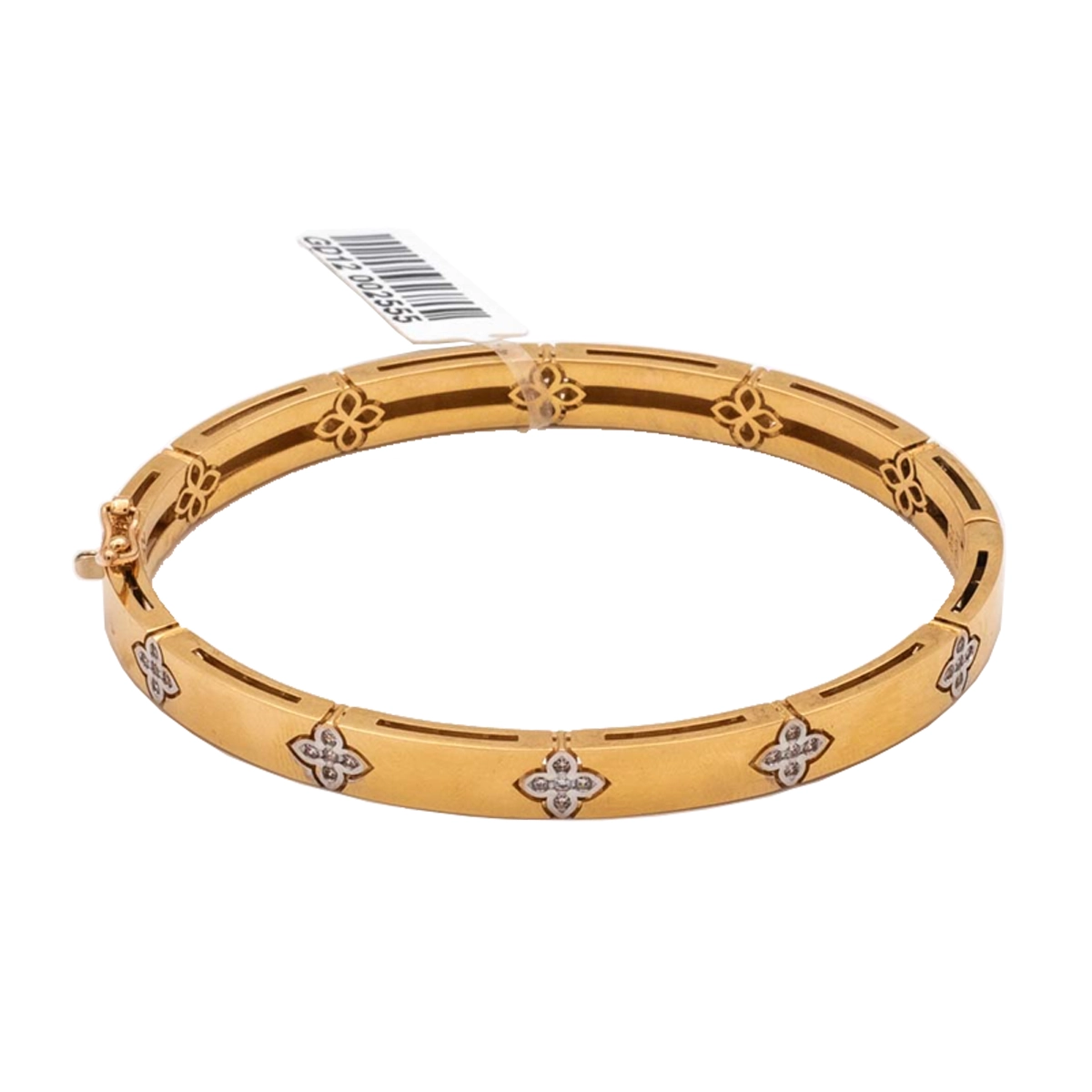 دستبند طلا زنانه گالری طلا عرفان مدل جلوا RC کد 2555 -14.50