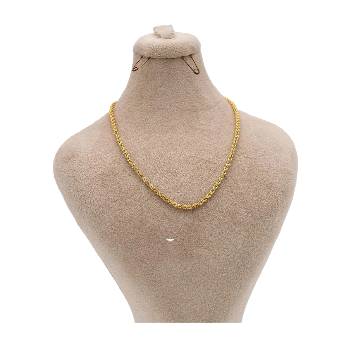 زنجیر طلا زنانه گالری طلا عرفان مدل طنابی طول 40 سانتی متر-2.04 زنجیر طلا زنانه گالری طلا عرفان مدل طنابی طول 40 سانتی متر-2.04