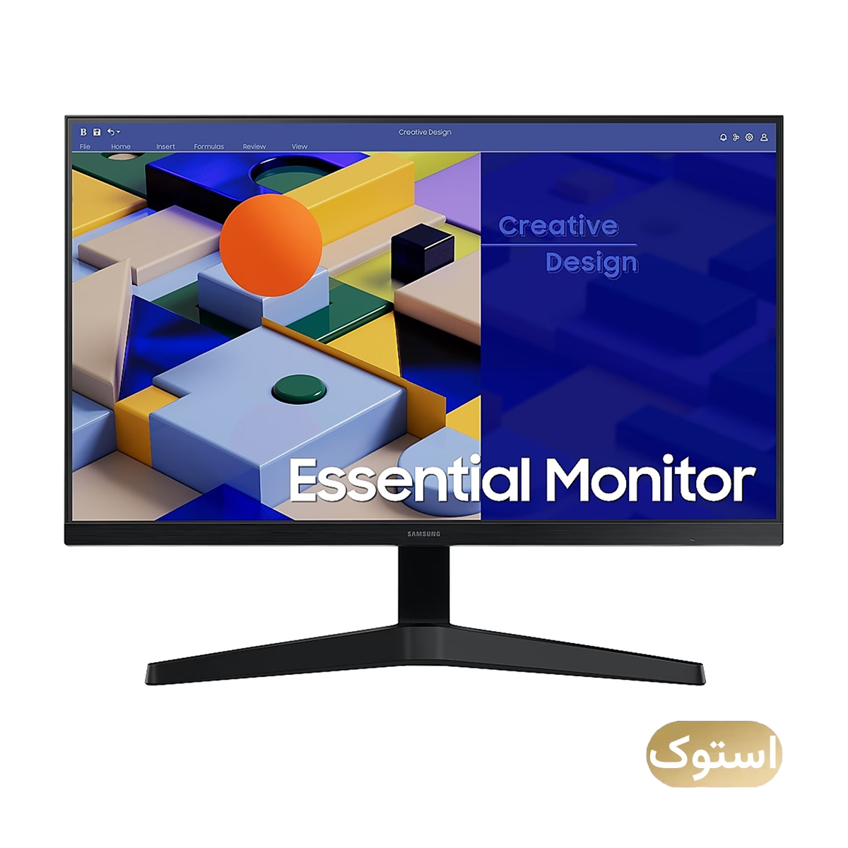 مانیتور استوک Open Box - سامسونگ مدل LS24C310EA سایز 24 اینچ - مشکی