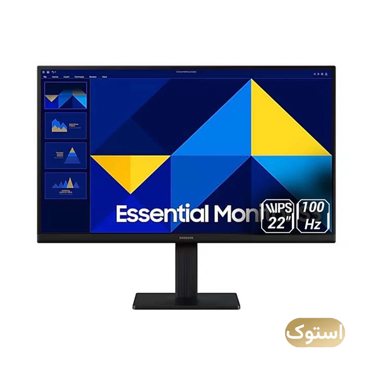 مانیتور استوک Open Box - سامسونگ مدل LS22D300GAMXUE سایز 22 اینچ - مشکی