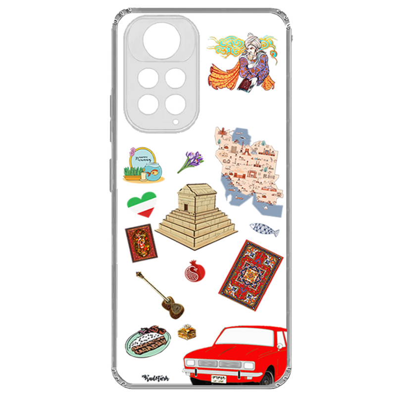 کاور گوشی شیائومی Redmi Note 11 S 4G طرح Iran 