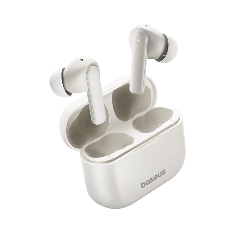 هندزفری بلوتوثی بیسوس مدل ATN WIRELESS BOWIE MAXIMUM E17-سفید