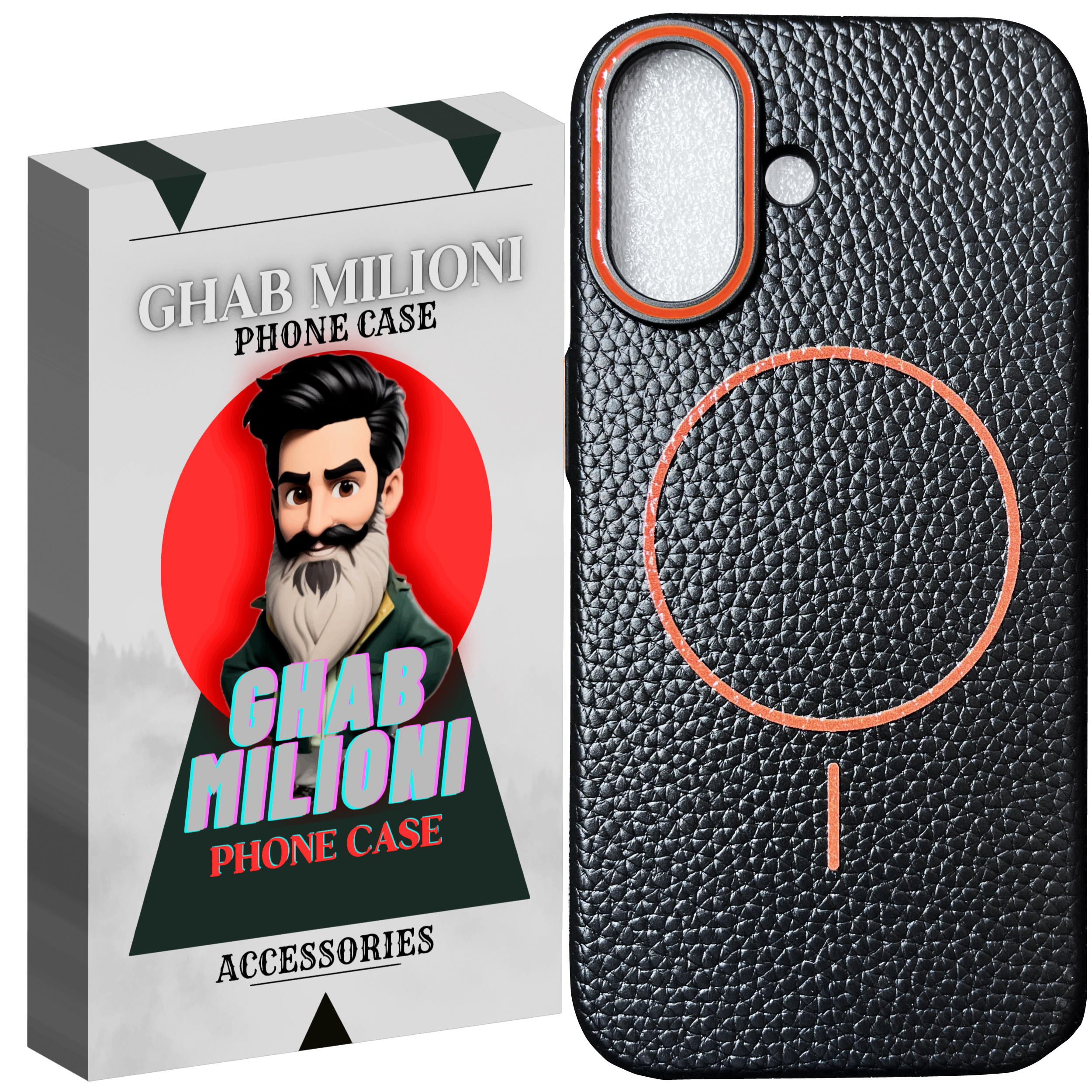 کاور گوشی اپل IPHONE 16 قاب میلیونی مدل CHARMI-A2