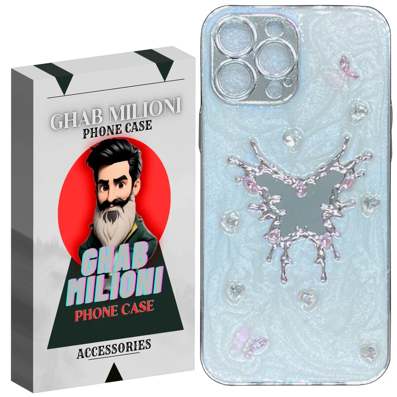 کاور گوشی اپل IPHONE 13 PRO MAX قاب میلیونی مدل AYNEH-TD45