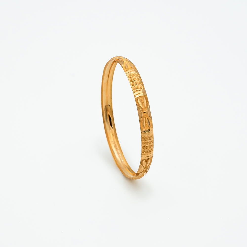 النگو طلا 18 عیار گالری طلا عرفان مدل دامله عرب کد 3070