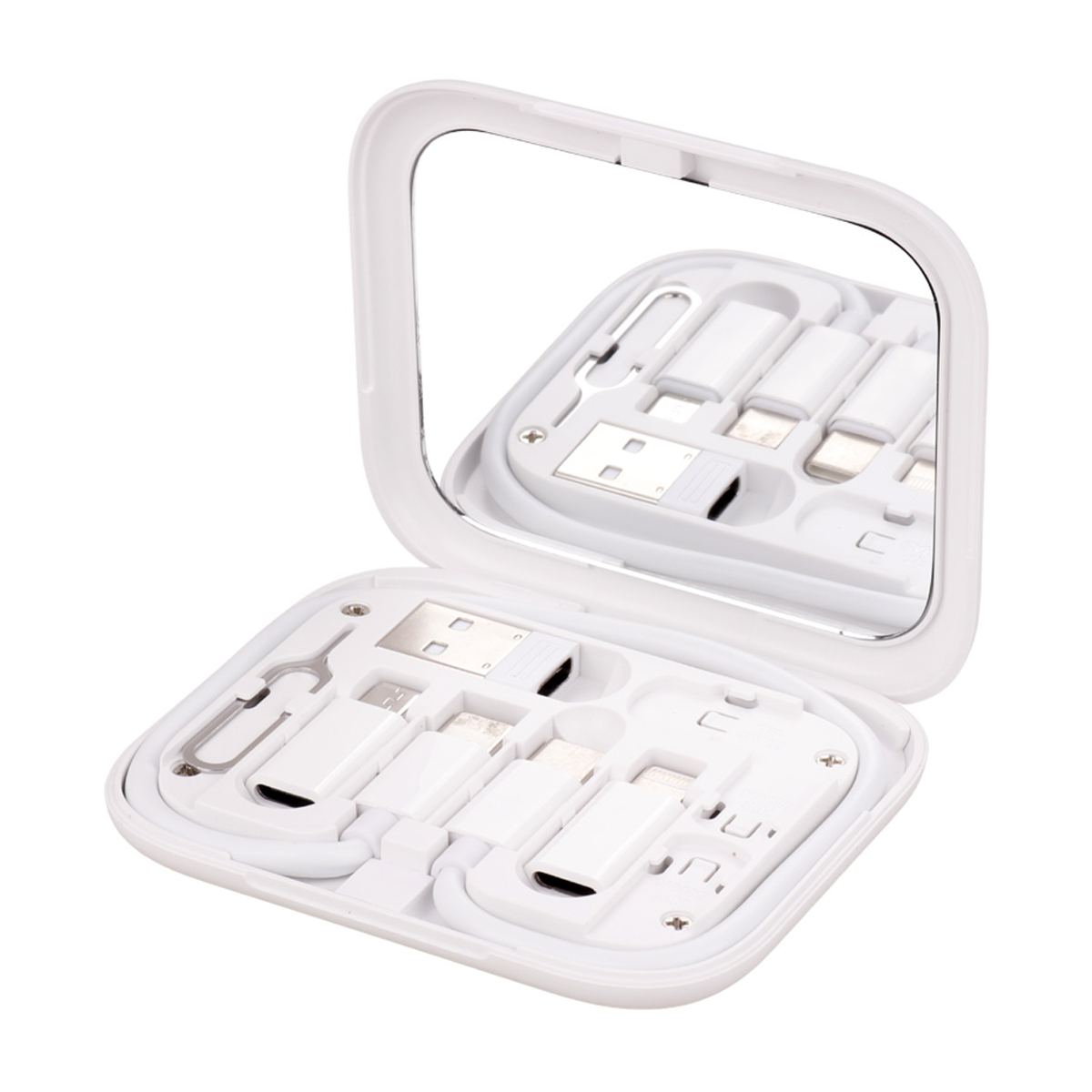 مبدل USB / MicroUSB / Lightning / Type-C و پایه نگهدارنده هیسکا مدل HR-01