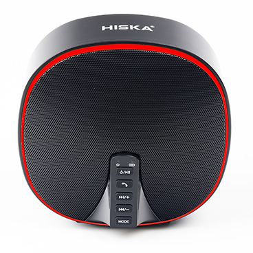 اسپیکر بلوتوثی قابل حمل هیسکا مدل B46-مشکی قرمز
