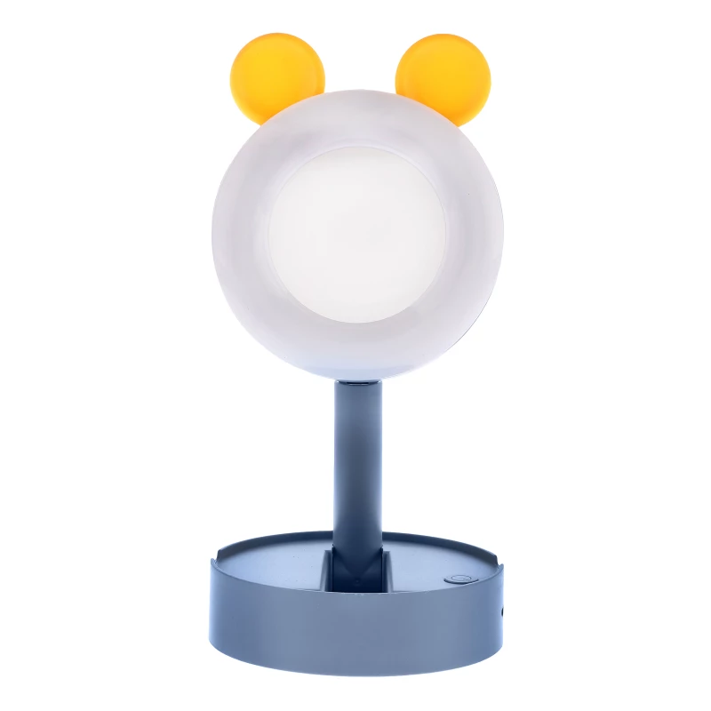 آینه آرایشی رینگ لایت دار مدل S-02-سرمه ای