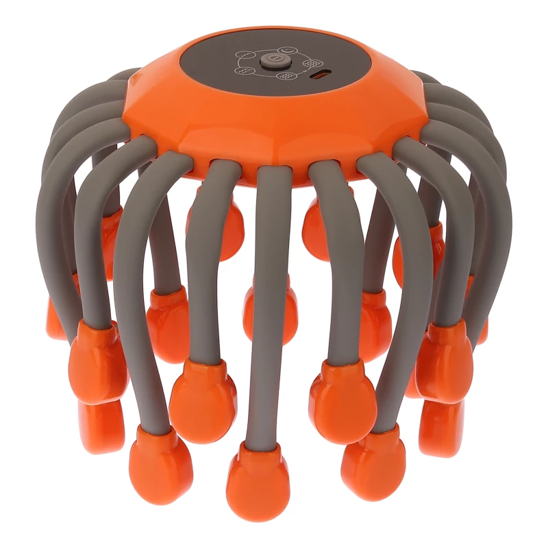 ماساژور برقی سر مدل BZY-008-نارنجی