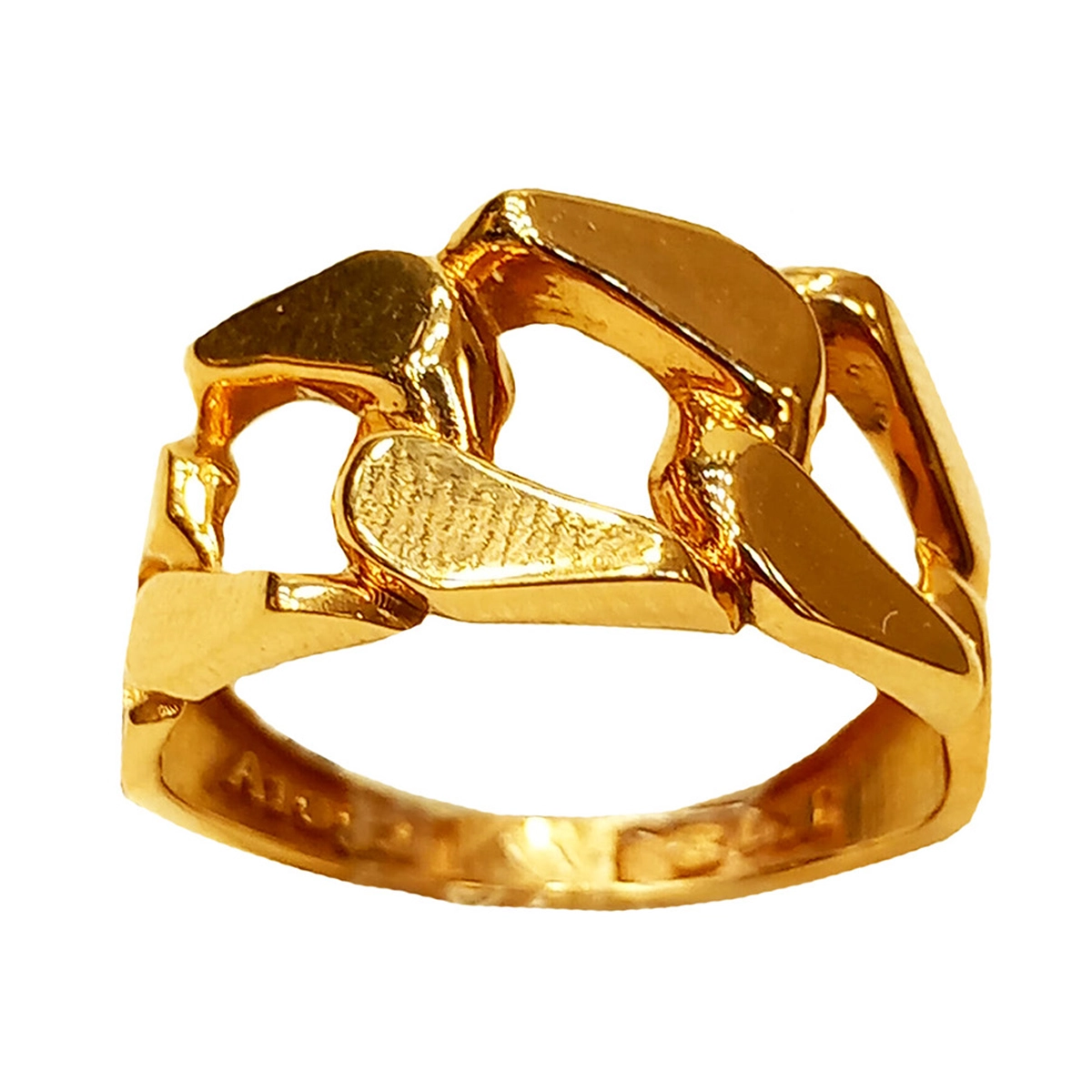 انگشتر طلا 18 عیار زنانه طرح کارتیر کد R112 سایز 20.37-2.63