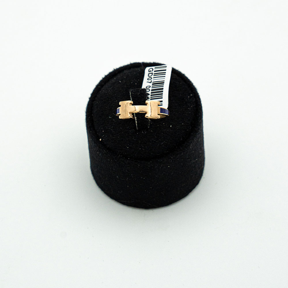 انگشتر طلا 18 عیار گالری طلا عرفان زنانه مدل هرمس F کد 4489