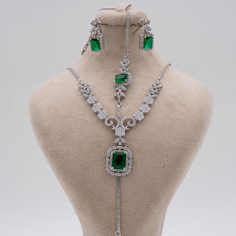 سرویس طلا 18 عیار گالری طلا عرفان مدل پیوژن کد3143