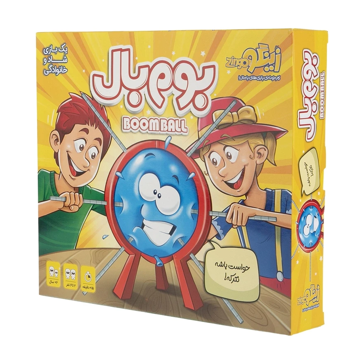 بازی فکری بوم بال ژانر رقابتی مناسب دورهمی زینگو