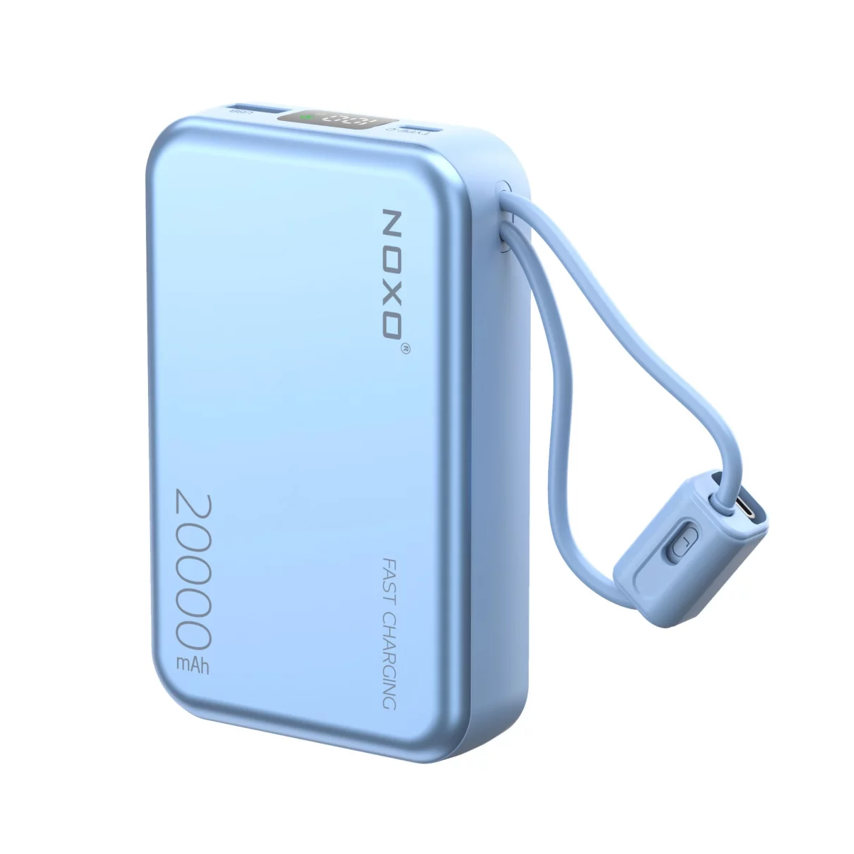 پاوربانک نوکسو مدل PN-5 ظرفیت 20000 میلی آمپر ساعت-آبی 