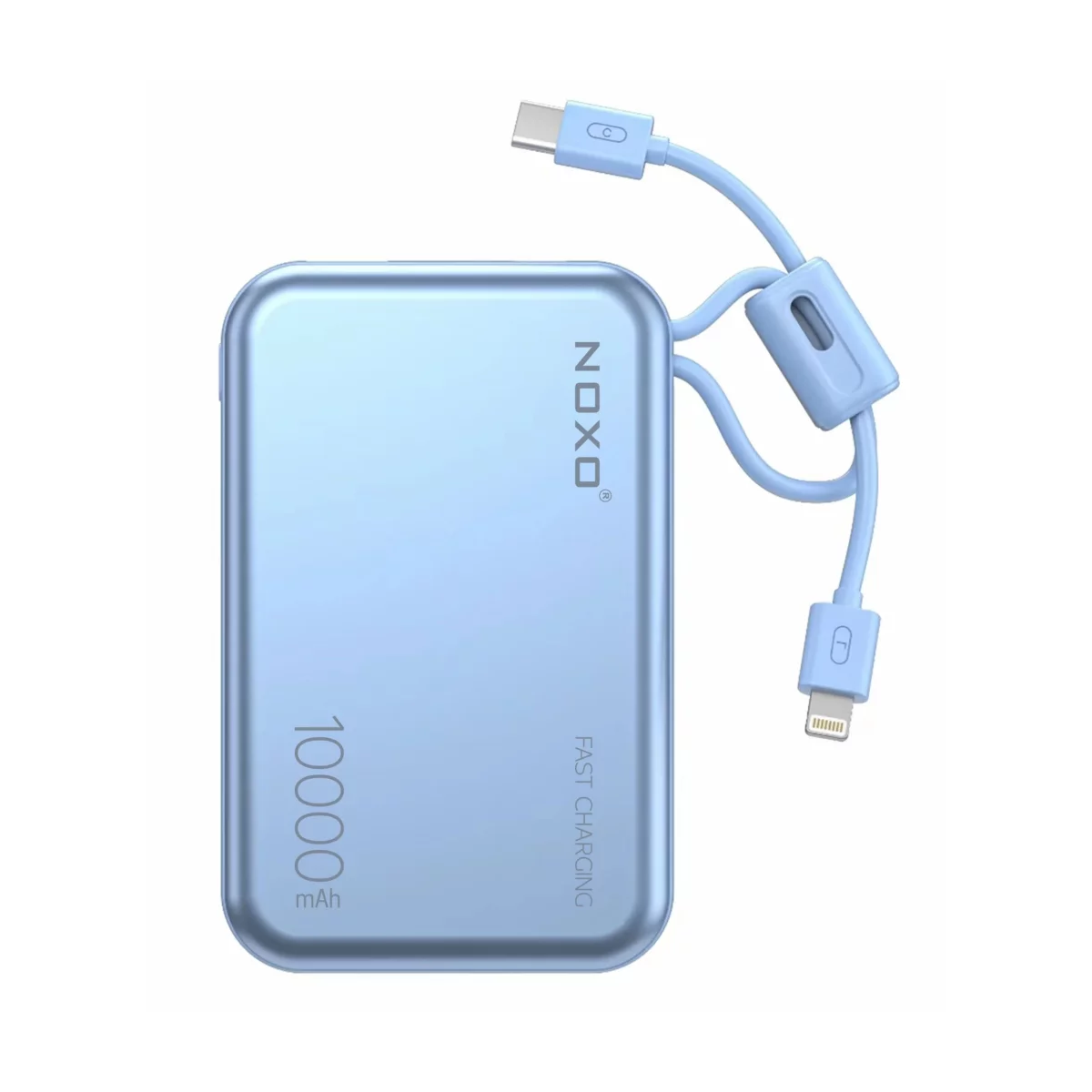 پاوربانک نوکسو مدل PN-4 ظرفیت 10000 میلی آمپر ساعت-آبی