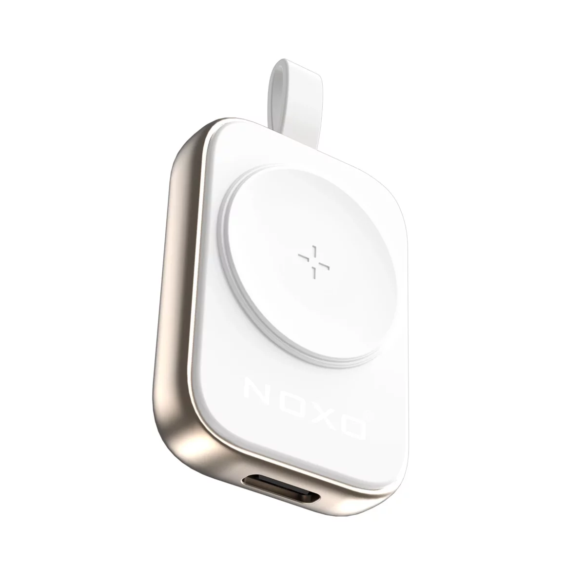 شارژر وایرلس ساعت هوشمند اپل نوکسو مدل WCHN-1 F-سفید