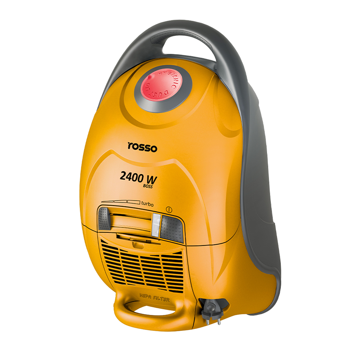 جاروبرقی روسو مدل BOSS 2400w-زرد