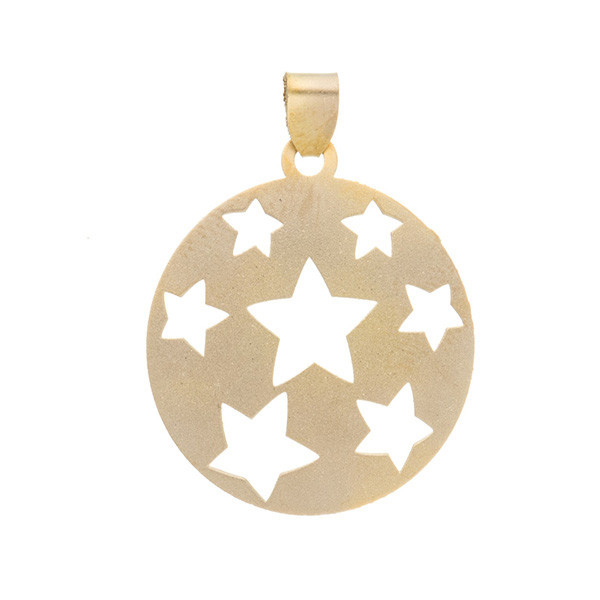 آویز گردنبند طلا 18 عیار شمیم گلد گالری کد DG031