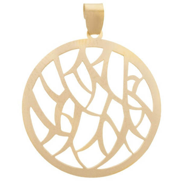 آویز گردنبند طلا 18 عیار شمیم گلد گالری کد SG195 آویز گردنبند طلا 18 عیار شمیم گلد گالری کد SG195