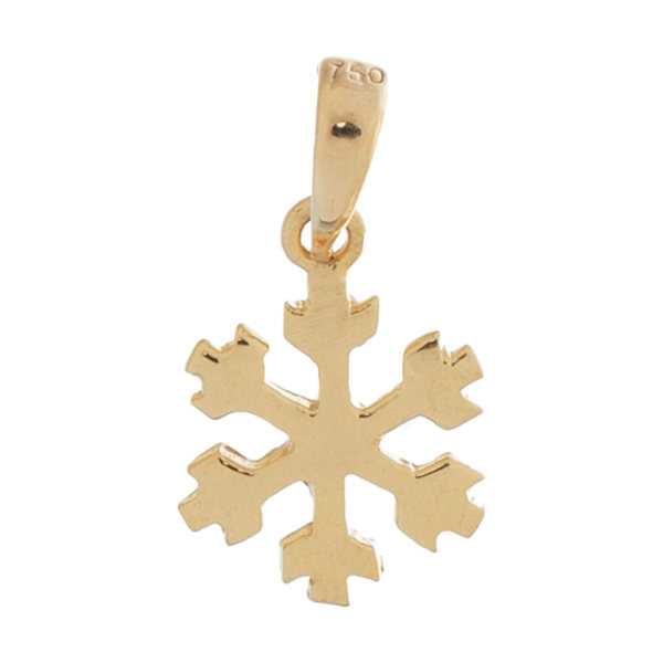 آویز گردنبند طلا 18 عیار شمیم گلد گالری مدل Dm1052