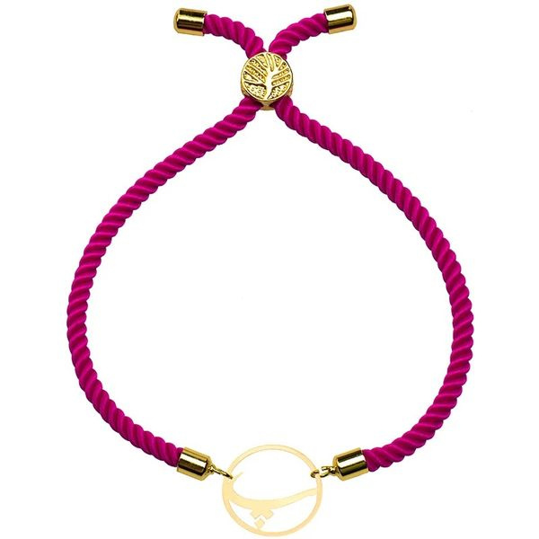 دستبند طلا 18 عیار زنانه شمیم گلد گالری مدل M177