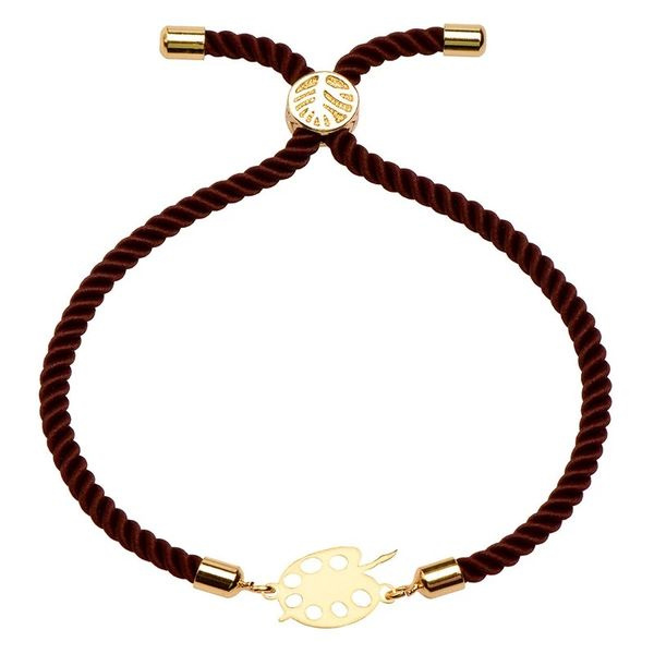 دستبند طلا 18 عیار زنانه شمیم گلد گالری مدل M78