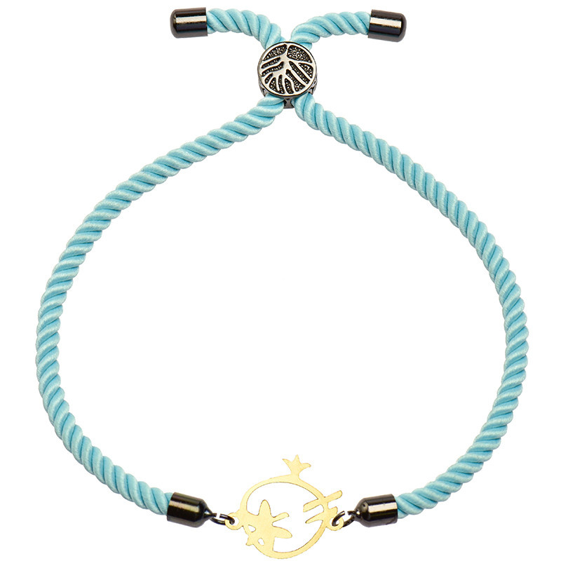 دستبند طلا 18 عیار زنانه شمیم گلد گالری مدل M12