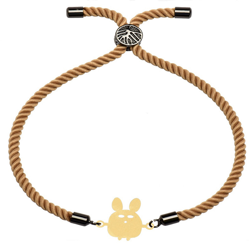 دستبند طلا 18 عیار زنانه شمیم گلد گالری مدل M5