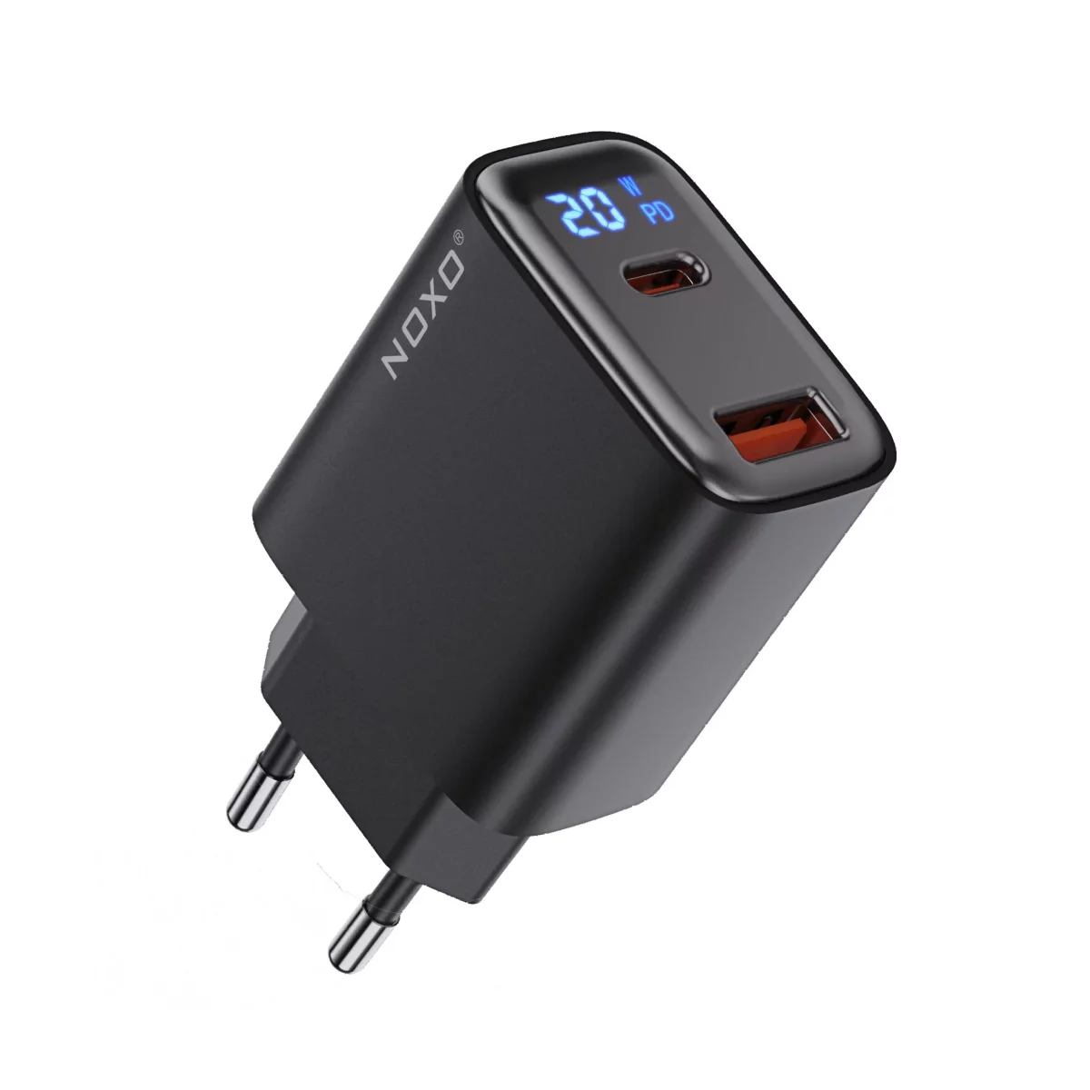 شارژر دیواری نوکسو مدل CHN-6 توان 20 وات-مشکی