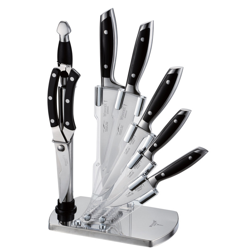 سرویس چاقو آشپزخانه 8 پارچه وینر کد 02 سرویس چاقو آشپزخانه 8 پارچه وینر کد 02